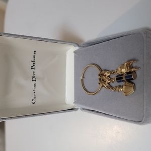 Authentic Christian Dior Perfumes Key Chain